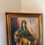 Portraiture Vintage Italian Style Oil Painting Lady With Fruit Still Life ~ Signed For Sale - Image 3 of 10