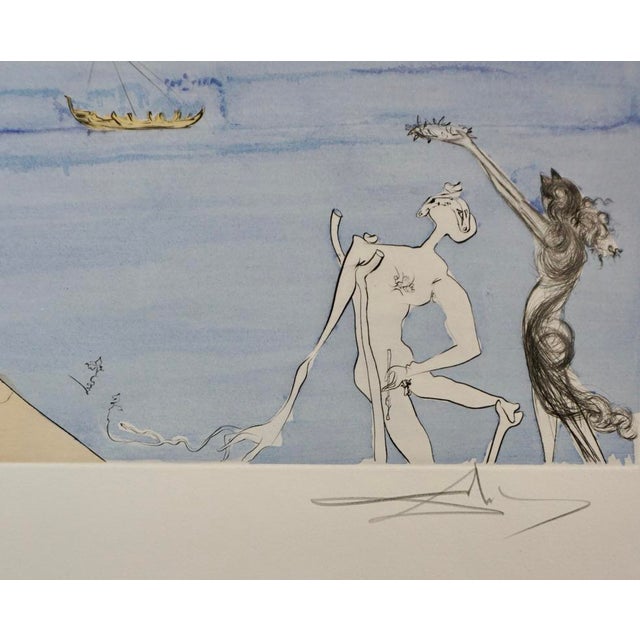 Surrealism 1970s Dali After 50 Years of Surrealism the Laurels of Happiness For Sale - Image 3 of 4