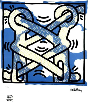 Keith Haring, Pop Art Composition, Print
