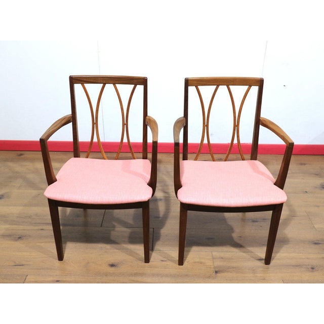 Mid Century Modern Vintage Teak British Dining Chairs by G Plan X 8 For Sale In Greensboro - Image 6 of 15