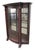 Spanish Revival Mid 20th Century Spanish Revival Greek Key Curio Cabinet For Sale - Image 3 of 8