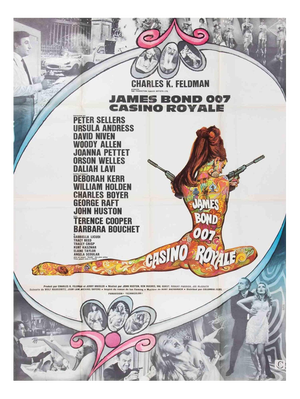 Casino Royale Film Poster, France, 20th Century