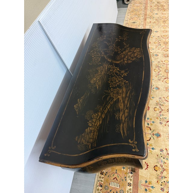 Vintage John Richard Bombe Chest of Drawers For Sale - Image 11 of 12