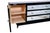 Art Deco Black High-Gloss Lacquered Sideboard with Mirrored Drawers, 1930s For Sale - Image 6 of 9