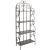 Tyrique 4 Tier Shelf Unit - Rustic Brown For Sale - Image 11 of 11