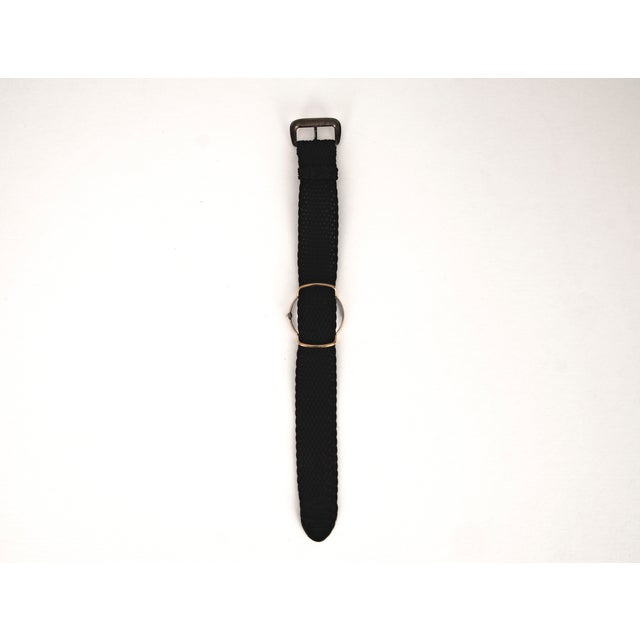 Black Vintage Swiss Watch with Marienbad Roller Skating Motif from Breil, 1950s For Sale - Image 8 of 18