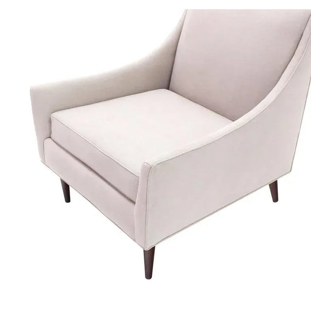 Early 20th Century Early 20th Century Lounge Chair by Selig on Walnut Legs For Sale - Image 5 of 9