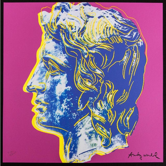 After Andy Warhol, Alexander the Great, Offset Lithograph, 1980s For Sale - Image 5 of 5