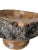 Handcrafted Live Edge Burl Wood Footed Pedestal Bowl Heavy Signed Roland Hardee For Sale - Image 14 of 17