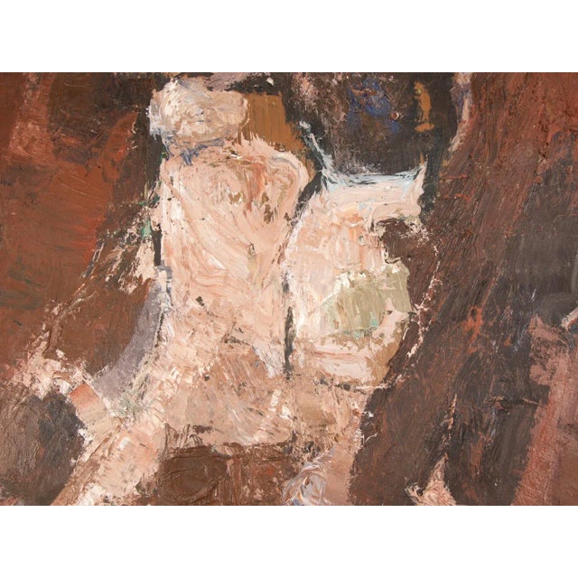 Fritz Karlsson, Tecken i Sten 1, 1970, Oil on Wood, Framed For Sale - Image 6 of 13