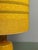 Mid-Century Ochre Yellow Opaline Glass Table Lamp with Shade from Glasfabriek De Rupel, Belgium, 1960s For Sale - Image 12 of 13