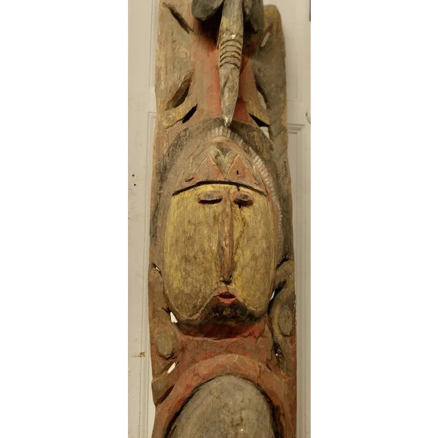 Very Tall African Marriage Figure Panels, 1800s, Set of 2 For Sale - Image 4 of 11