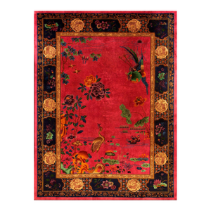 1920s Chinese Art Deco Carpet ( 8' 9" x 11' 8" - 266x 355 cm )