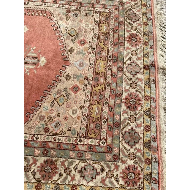 Vintage Wool Turkish Rug, 1980s For Sale - Image 4 of 17