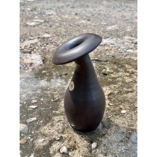 Sculptural Studio Ceramic Vase from Petra Pottery, Germany, 1980s For Sale - Image 10 of 17