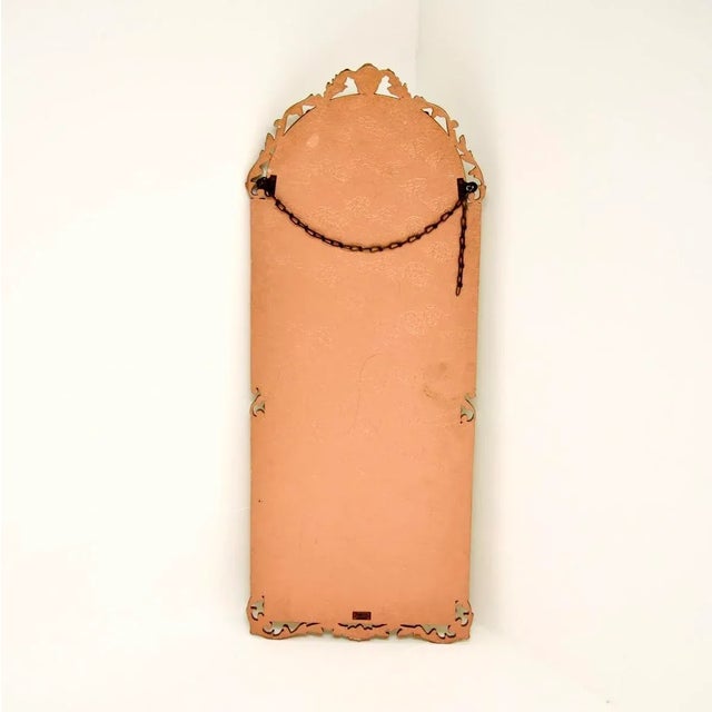 Vintage Art Deco Decorative Mirror, 1930 For Sale - Image 6 of 7