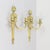 Bronze Wall Sconces, 1920s, Set of 2, in Very Good conditions. Designed 1920 to 1949 European Plug (up to 250V).The wiring...
