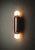 Navazi Medium Wall Lamp in Scorched Coal Ceramic and Glass by Svitanok For Sale - Image 6 of 18