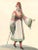 Costume di Carafagreci - Watercolor by M. De Vito 1820 c.a. For Sale - Image 3 of 3
