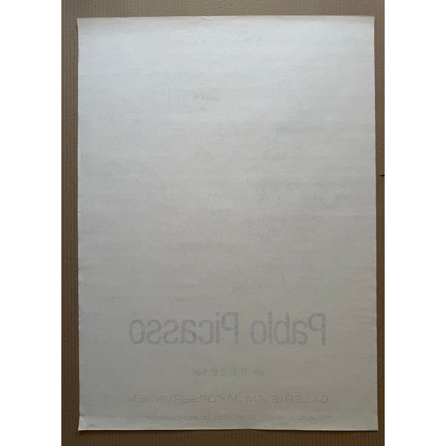 Pablo Picasso Galerie Am Jakobsbrunnen, 1984, Printed in Germany For Sale - Image 9 of 9