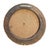 1960s Italian Framed Bronze Classical Medallion Wall Plaque in Giltwood Round Frame, 9” Diameter For Sale - Image 4 of 7