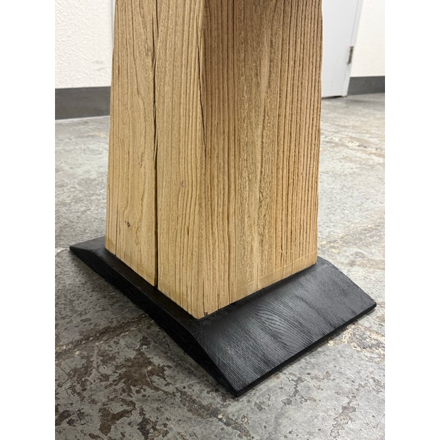 Bobo Intriguing Objects Natural Wood Console Table For Sale - Image 9 of 12