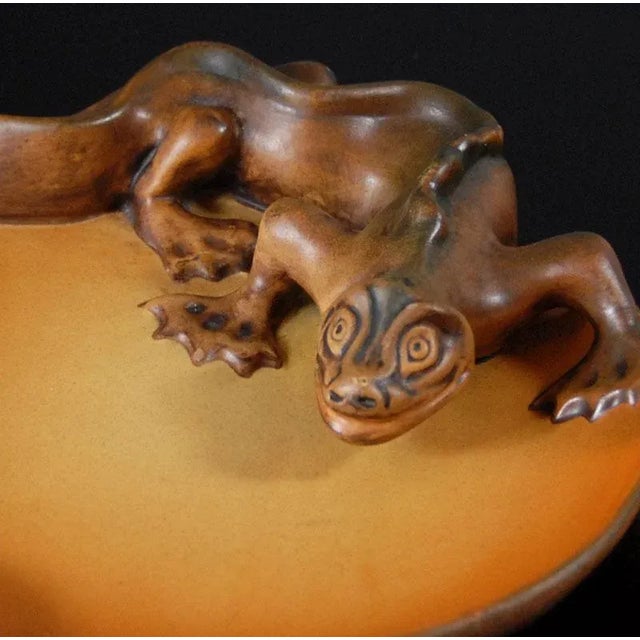 Vintage Art Nouveau Style Danish Ceramic from Ipsen, 1920s For Sale - Image 3 of 8