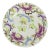 Maling Ware Majolica Peony Rose Butterfly Charger Plate 11". 6507 For Sale