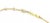 Contemporary Late 20th Century 17814 - Victoria Casal Pink Sapphire & Pink Mother of Pearl 18k Yellow Gold Bracelet For Sale - Image 3 of 4