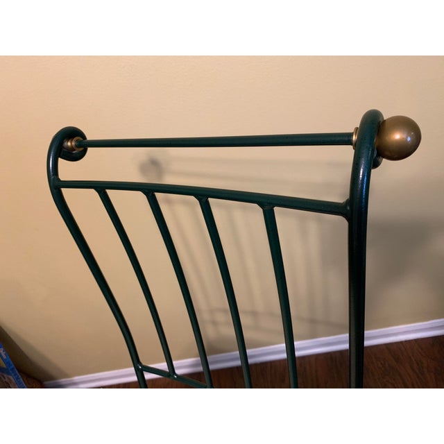 Charleston Wrought Iron Bar Chairs Set of 3 Chairish