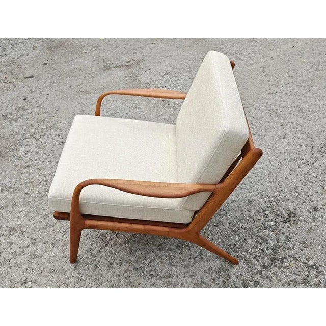 1960s Mid-Century Modern Model 2315-C Lounge Chairs by Adrian Pearsall, 1960s, Set of 2 For Sale - Image 5 of 18