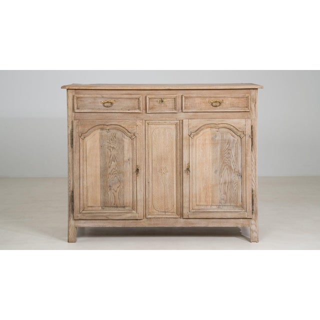 Early 19th Century France Antique White Wood Storage Cabinets & Cupboards For Sale - Image 10 of 11