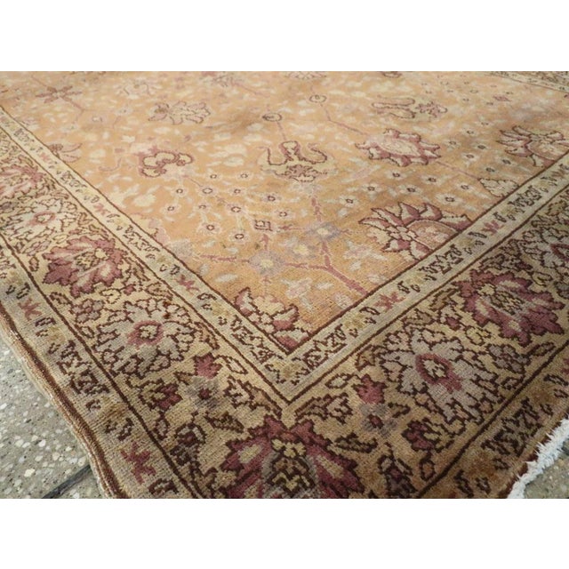 Apricot Galerie Shabab Collection Mid-20th Century Turkish Herekeh Rug For Sale - Image 8 of 10