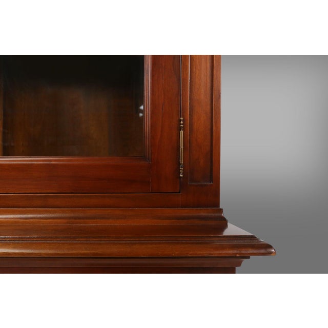 English Wooden Bookcase, 1950s For Sale - Image 3 of 18