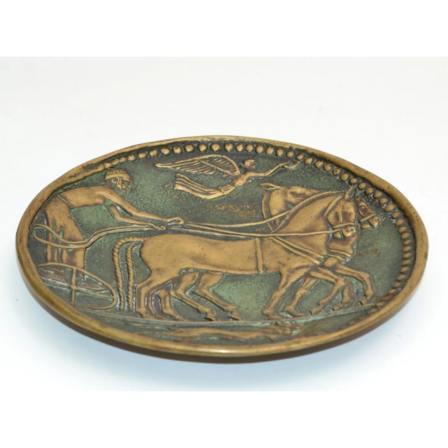 Art Deco Original Max Le Verrier Art Deco Bronze Catchall, Bowl, Videpoche France 1930 For Sale - Image 3 of 13