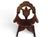 A traditional teak wood Table inlaid with brass from Pakistan . Good original condition with a wonderful, gently worn...