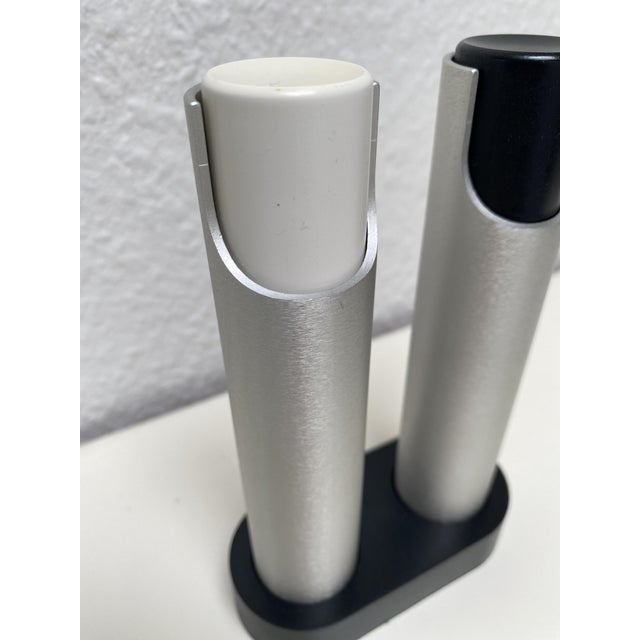 Salt and Pepper Grinder Set by Rud Thygesen and Johnny Sørensen for Rosendahl, Denmark, 1960s, Set of 3 For Sale - Image 4 of 10