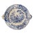 Antique Spode "Girl at the Well" Warming Plate c.1830 For Sale