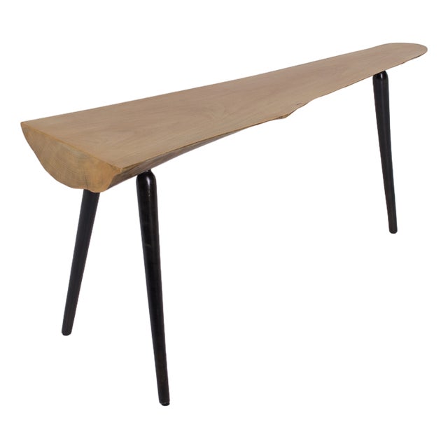 Wabi-Sabi Tripod Coffee Table, 1950s For Sale