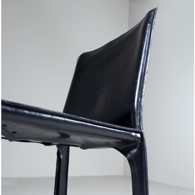 B 412 D11 CAB Chairs by Mario Bellini for Cassina, 1977, Set of 10 For Sale - Image 9 of 18