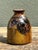 Vintage Hand Painted Leaves Studio Pottery Vase For Sale In West Palm - Image 6 of 12