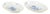 Oval Serving Dishes in Porcelain with Blue Floral Motifs from Meissen, Set of 2 For Sale