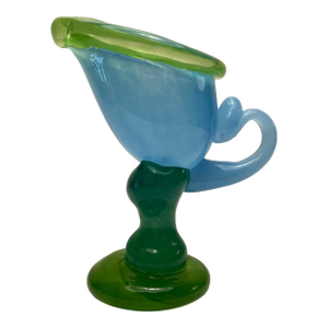 1990s Art Glass Pitcher by Arien