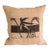 Raw Silk Square Decorative Asian Pillow For Sale