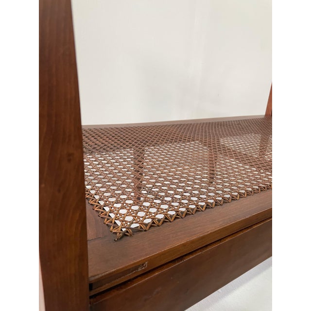 Antique Mahogany Classical Day Bed with Woven Cane Base For Sale - Image 10 of 18