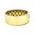 Contemporary Diamonds 14k Panther Bracelet Yellow Gold Enamel Wide Bangle For Sale - Image 3 of 6