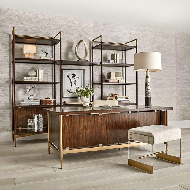 Wood Executive Storage Etagere- New For Sale - Image 7 of 7
