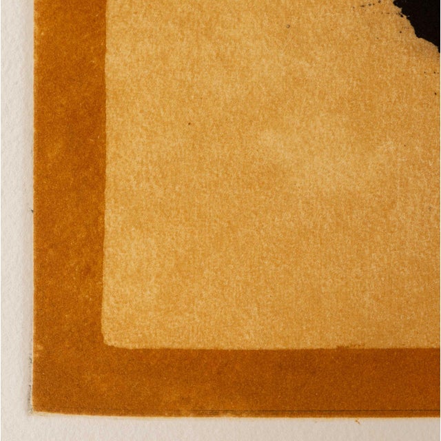 Black Robert Motherwell "At the Edge", 1984 For Sale - Image 8 of 11