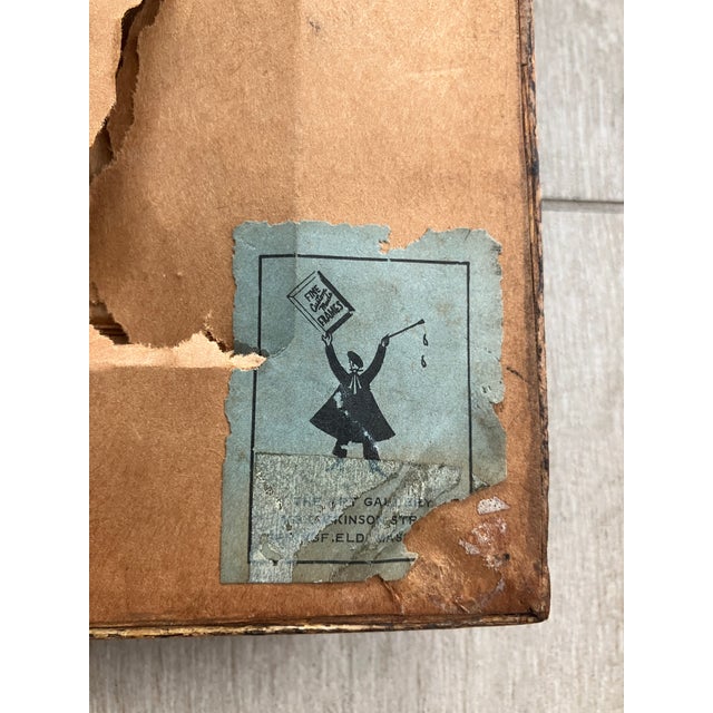 Johnny Friedlaender, Original Aquatint Etching, Mid 20th Century - Rare Small Format, Signed For Sale - Image 9 of 11