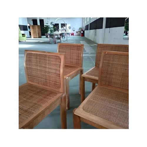 Type Wicker chairs (set of 4) Date 1970-79 Origin Italy Materials Vienna straw, wood